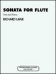 SONATA FOR FLUTE cover